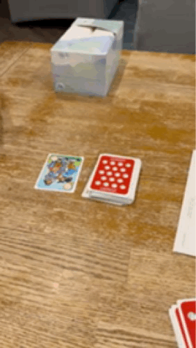 A gif showing a play Play Ball in action